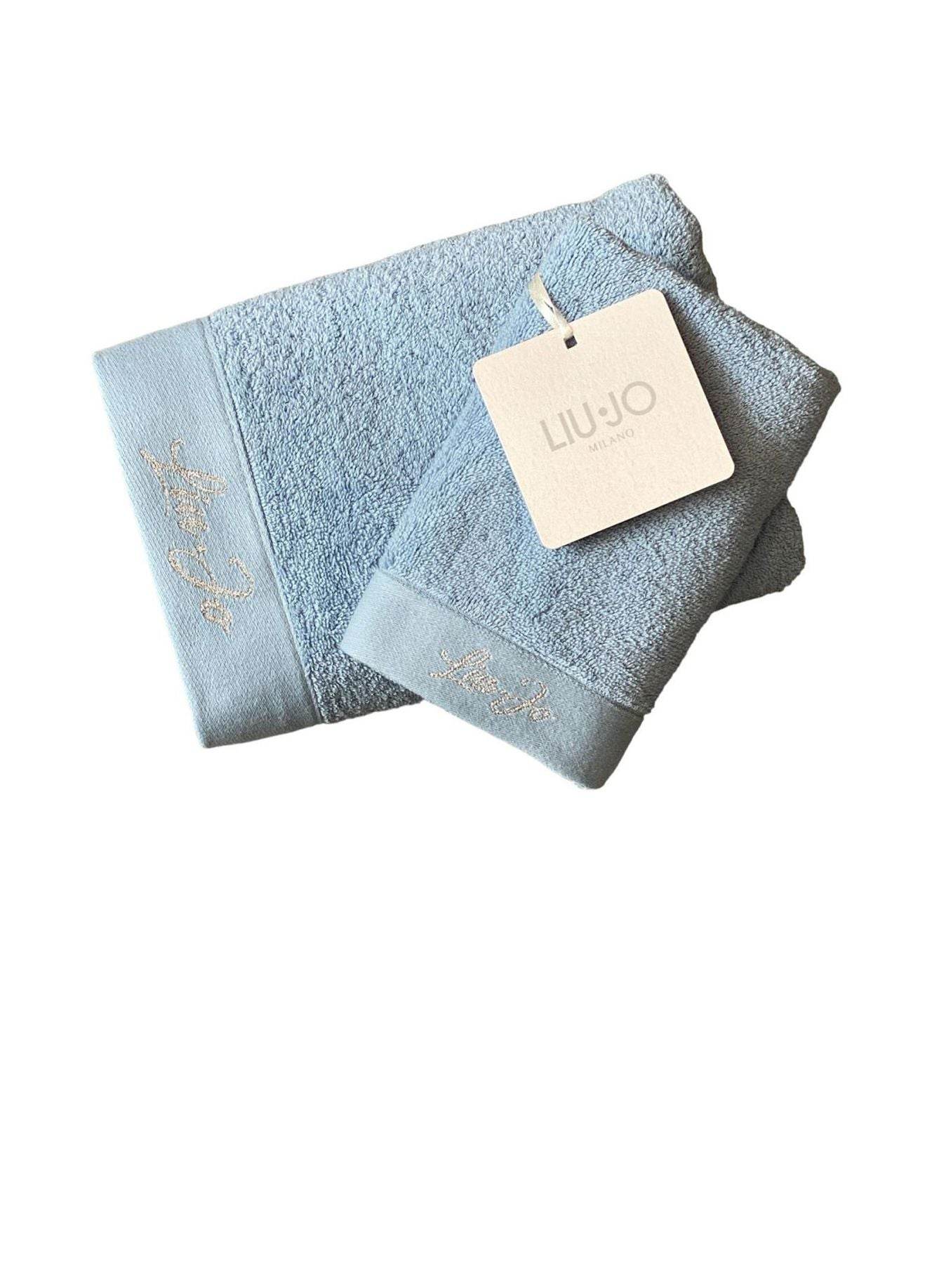 Asciugamani Coppia 1+1 Biancheria LJ coppia LB965B Liu Jo Home - evabiancheria